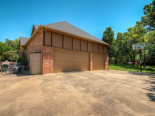 19401 N Peebly Rd, Luther, OK 73054 - view of garage