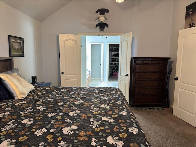 1912 SE 18th St, Moore, OK 73160 - carpeted bedroom with lofted ceiling