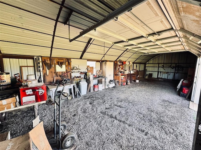 4443 Apperson Rd, Burbank, OK 74633 - view of garage