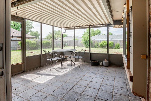 5821 NW 89th St, Oklahoma City, OK 73132 - sunroom with healthy amount of natural light