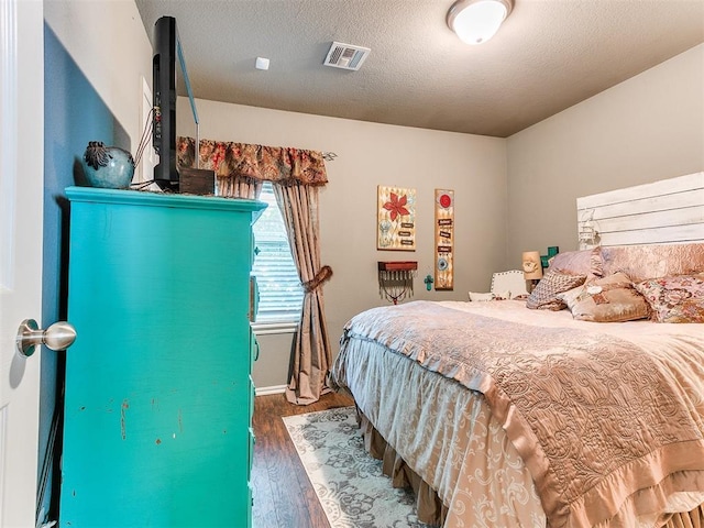 4508 Applegate Dr, Moore, OK 73160 - bedroom featuring dark wood-type flooring and baseboards