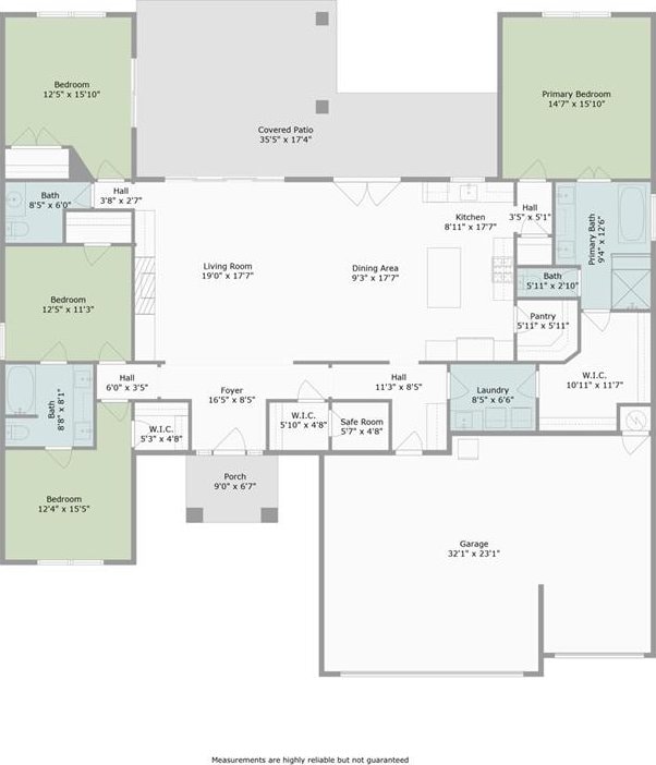 4315 Dusty Trl, Norman, OK 73072 - home floor plan