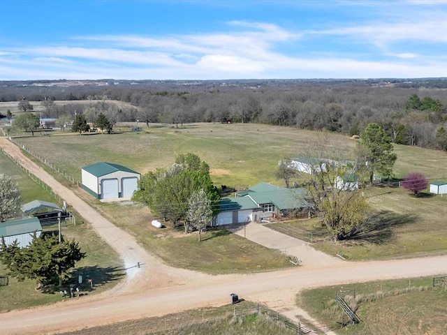 35345 Ew 1240th Rd, Seminole, OK 74868 - aerial view of sparsely populated area