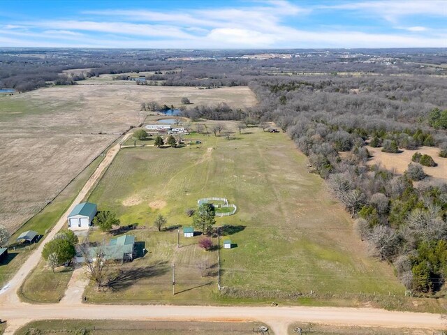35345 Ew 1240th Rd, Seminole, OK 74868 - aerial overview of property's location with rural landscape