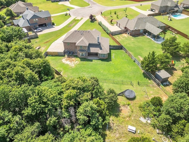 10740 Starboard Way, Edmond, OK 73025 - aerial view of residential area