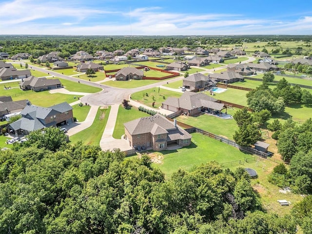 10740 Starboard Way, Edmond, OK 73025 - aerial perspective of suburban area