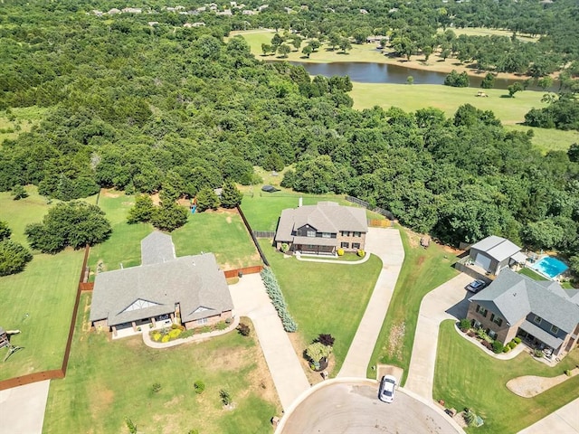 10740 Starboard Way, Edmond, OK 73025 - aerial view of a large body of water