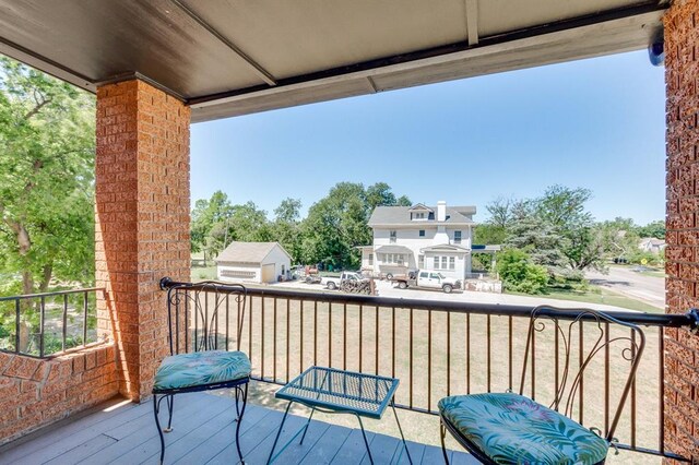 1502 NW 39th St, Oklahoma City, OK 73118 - view of balcony