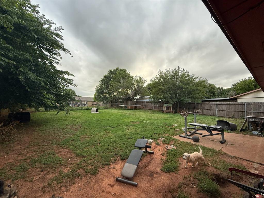 329 Milky Way, Guthrie, OK 73044 - view of yard