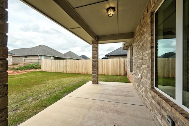 10440 SW 50th St, Mustang, OK 73064 - view of patio