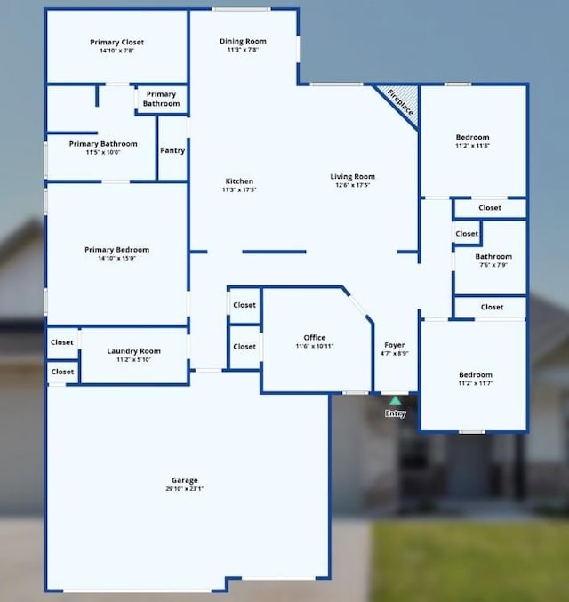 10440 SW 50th St, Mustang, OK 73064 - room layout
