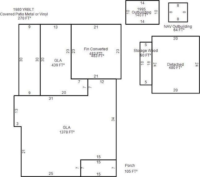 3701 NW 18th St, Oklahoma City, OK 73107 - home floor plan