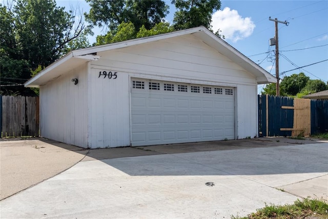 3701 NW 18th St, Oklahoma City, OK 73107 - view of detached garage