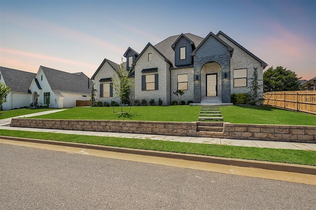 1116 Gateway Bridge Rd, Edmond, OK 73034 - french country inspired facade with brick siding