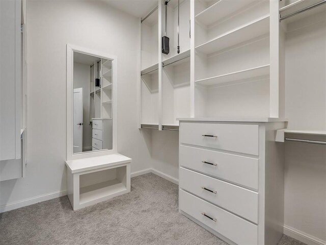 1116 Gateway Bridge Rd, Edmond, OK 73034 - spacious closet with light colored carpet