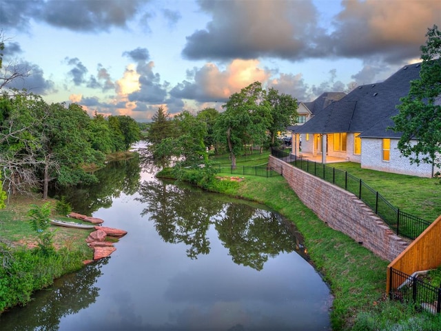 1117 Falls Bridge Ct, Edmond, OK 73034 - water view