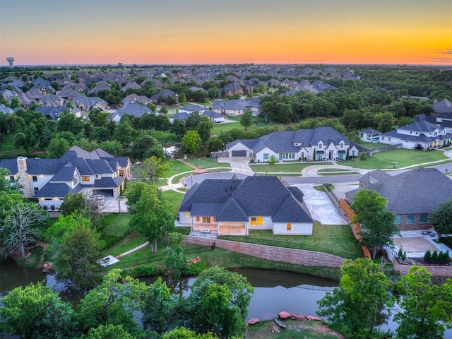 1117 Falls Bridge Ct, Edmond, OK 73034 - aerial view of residential area