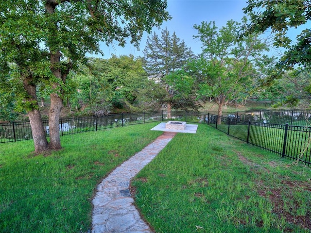 1117 Falls Bridge Ct, Edmond, OK 73034 - view of yard
