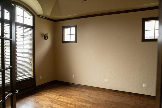 3176 E 146th Pl, Bixby, OK 74008 - spare room featuring wood finished floors