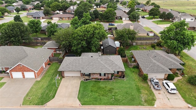 1913 Linwood St, Weatherford, OK 73096 - aerial view of residential area
