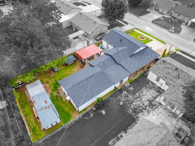 3109 SW 45th St, Oklahoma City, OK 73119 - aerial perspective of suburban area