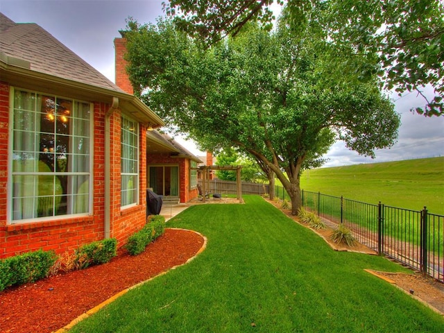 5608 NW 103rd St, Oklahoma City, OK 73162 - view of yard