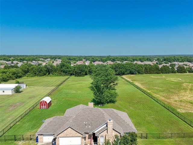 1811 N Bryan St, Shawnee, OK 74804 - aerial view of sparsely populated area