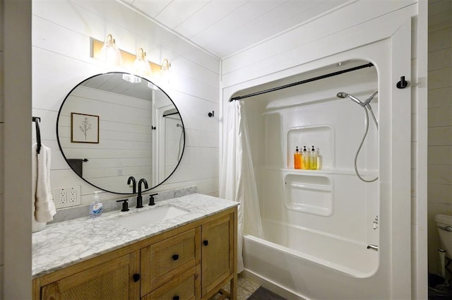 47 White Pine Rd, Broken Bow, OK 74728 - full bath featuring vanity and shower / bath combo