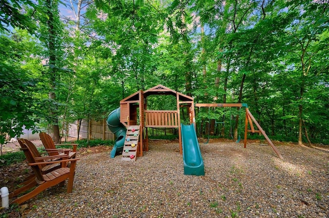 47 White Pine Rd, Broken Bow, OK 74728 - view of playground
