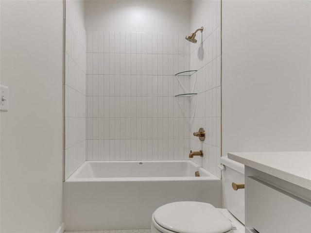2812 Shoreridge Ave Unit 2814, Norman, OK 73072 - bathroom with toilet, shower / bathtub combination, and vanity