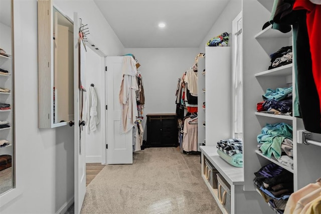 16315 SE 59th St, Choctaw, OK 73020 - walk in closet with light colored carpet