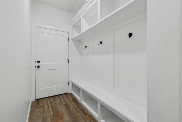 16315 SE 59th St, Choctaw, OK 73020 - mudroom with dark wood-type flooring