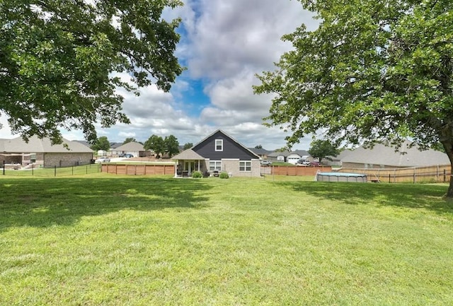 15963 Trail Head Rd, Mcloud, OK 74851 - view of yard