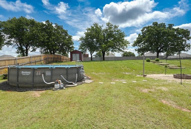 15963 Trail Head Rd, Mcloud, OK 74851 - view of yard