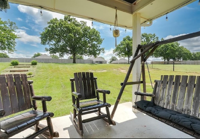 15963 Trail Head Rd, Mcloud, OK 74851 - view of patio / terrace