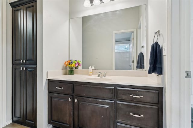 4605 NW 161st St, Edmond, OK 73013 - bathroom featuring vanity