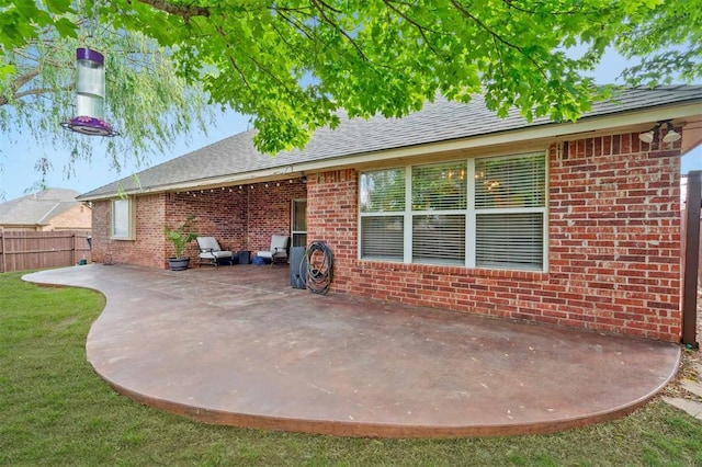 4605 NW 161st St, Edmond, OK 73013 - view of patio