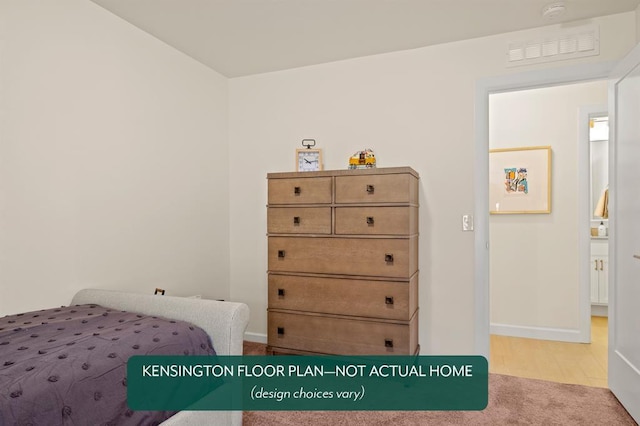 12808 NW 4th St, Yukon, OK 73099 - carpeted bedroom with baseboards