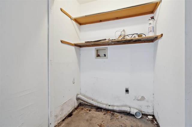 3119 W Wilshire Blvd, Oklahoma City, OK 73116 - laundry area with hookup for an electric dryer and hookup for a washing machine