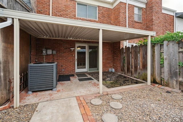 3119 W Wilshire Blvd, Oklahoma City, OK 73116 - view of patio / terrace featuring cooling unit