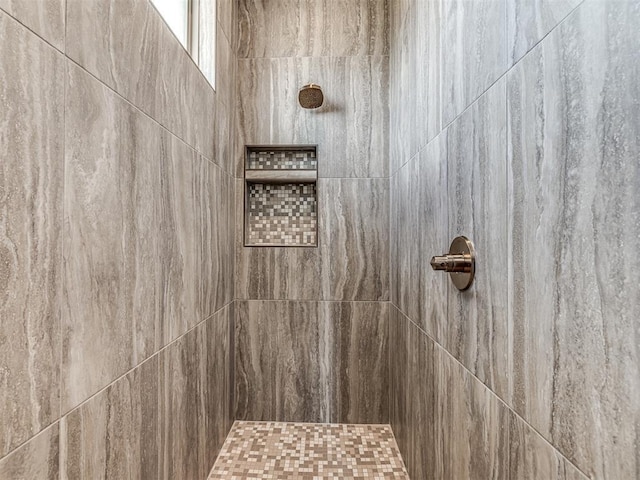 6841 Lake View Ct, Cashion, OK 73016 - full bath with a tile shower