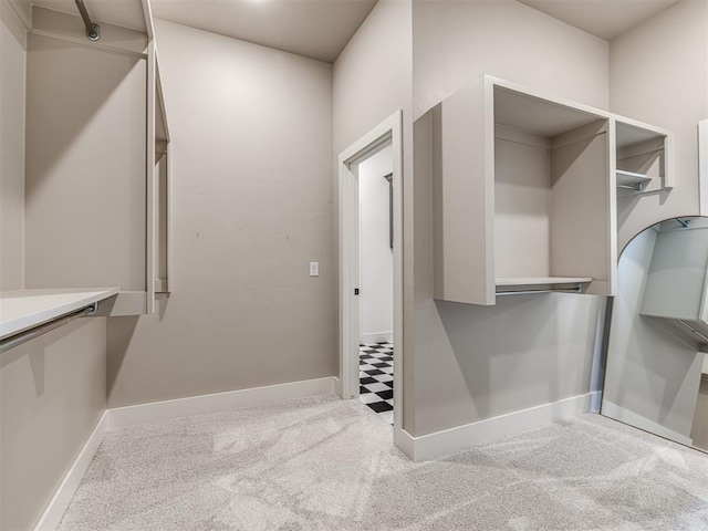 6841 Lake View Ct, Cashion, OK 73016 - spacious closet with carpet