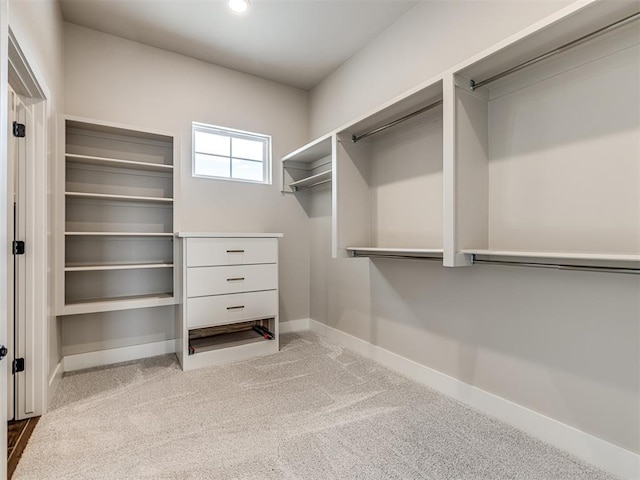 6860 Lake View Ct, Cashion, OK 73016 - spacious closet with carpet flooring