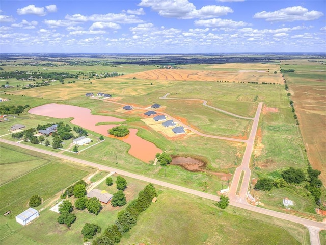 6860 Lake View Ct, Cashion, OK 73016 - aerial overview of property's location with rural landscape
