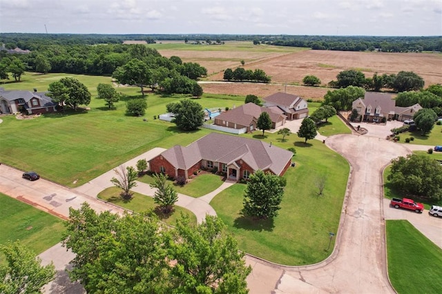 607 Pool Pl, Shawnee, OK 74801 - bird's eye view