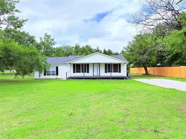 402 E 6th St, Amber, OK 73004 - view of front of house with a porch