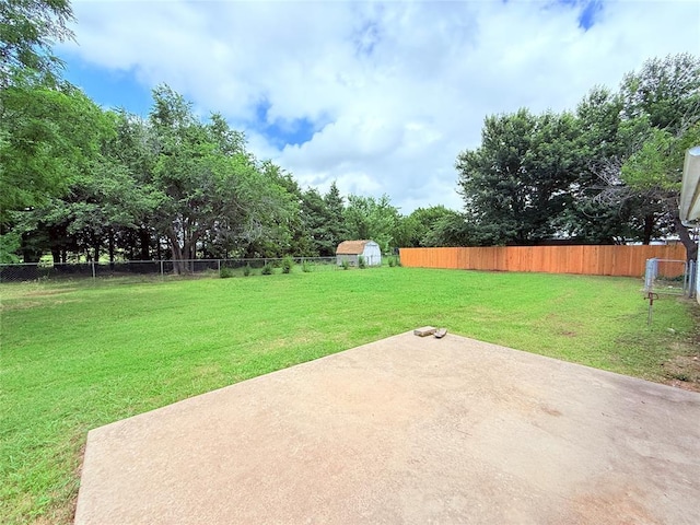 402 E 6th St, Amber, OK 73004 - view of yard with a patio