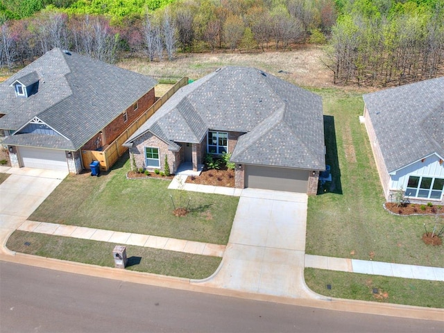 1241 SW 139th St, Oklahoma City, OK 73170 - view from above of property