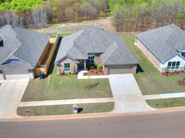 1241 SW 139th St, Oklahoma City, OK 73170 - aerial view of property and surrounding area