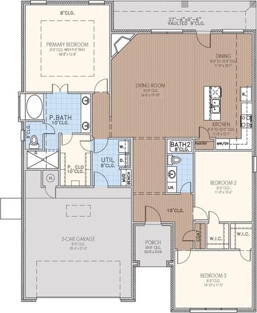 913 SW 141st St, Oklahoma City, OK 73170 - property floor plan